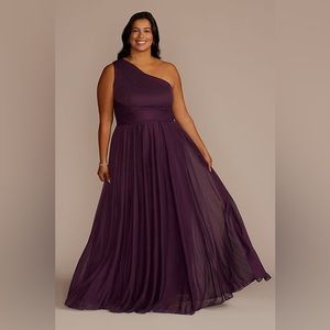 Plum David’s Bridal Bridesmaid Dress Size 20